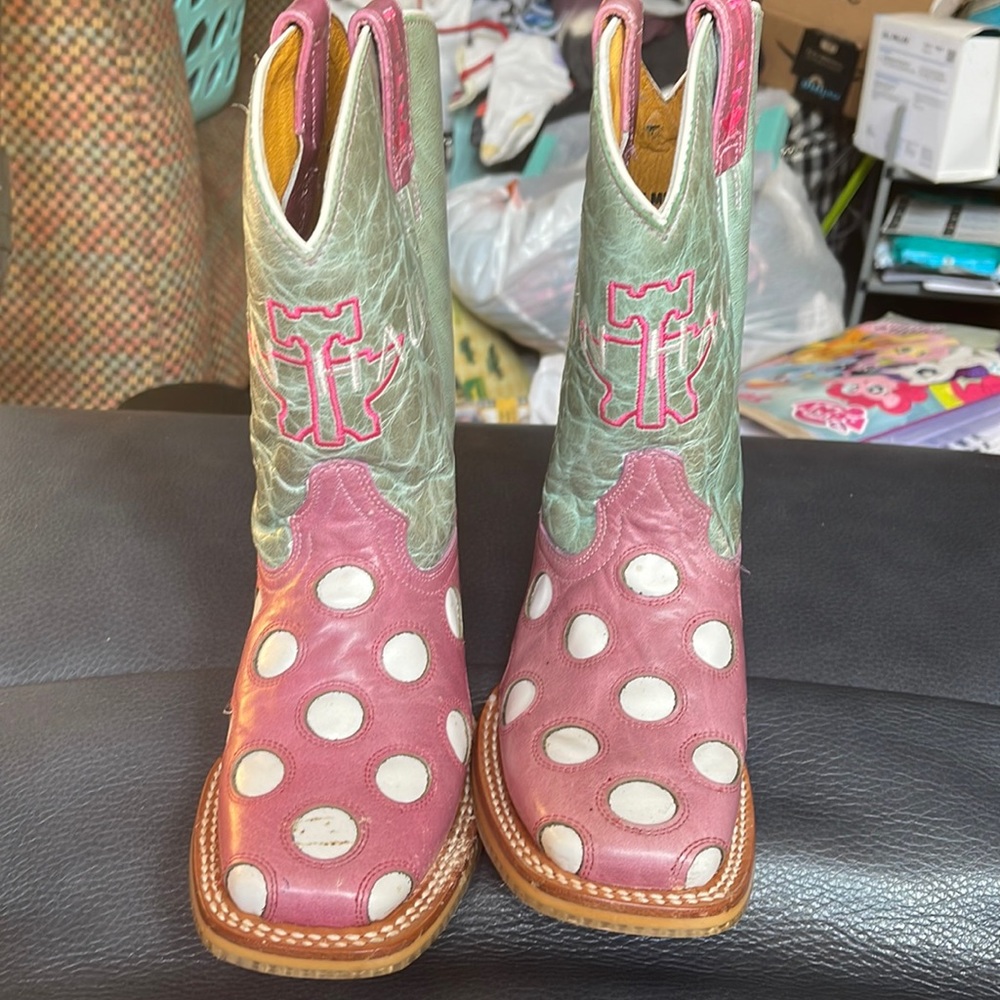 Tin Haul size 12 girls boots